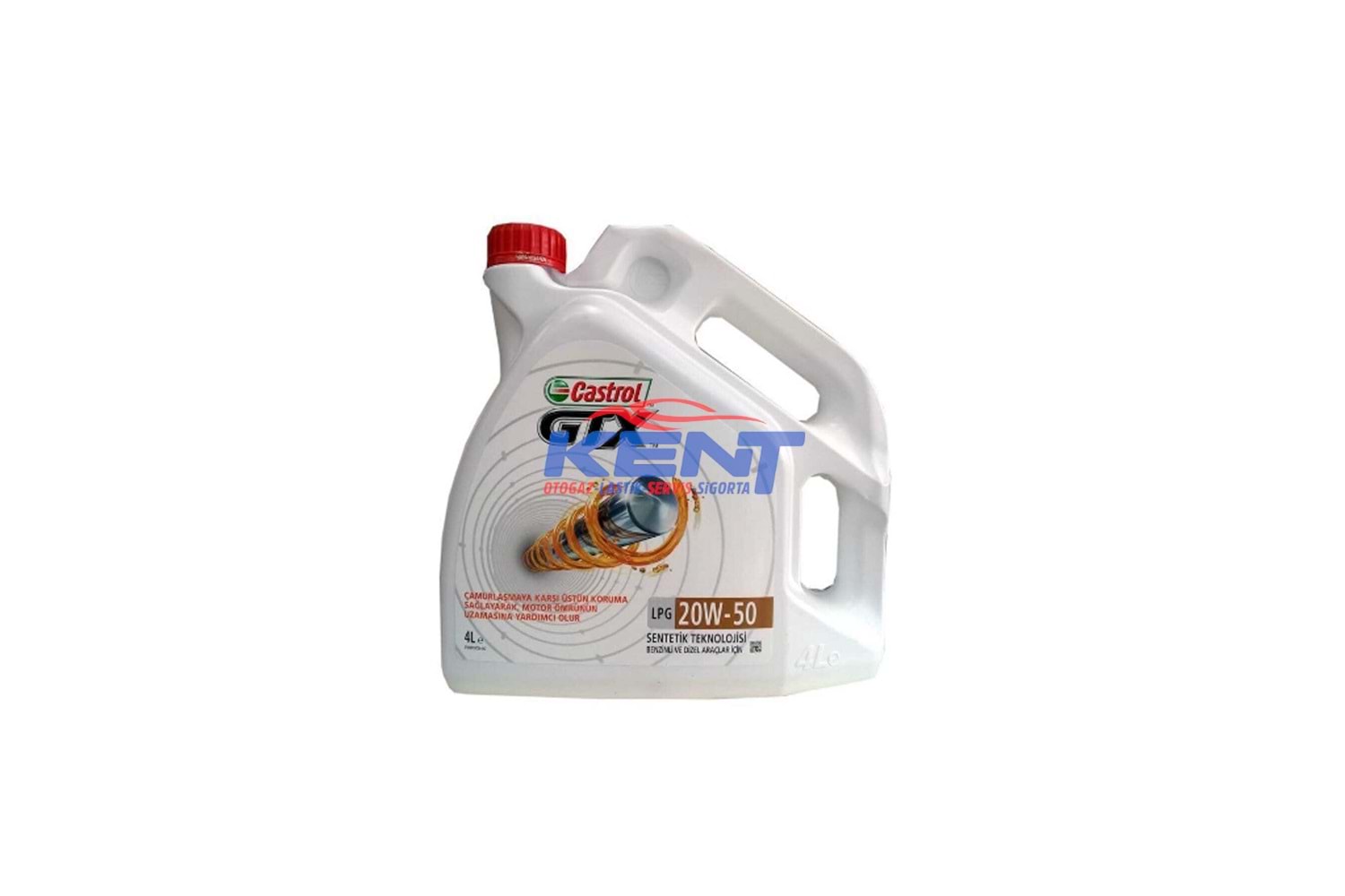 Castrol GTX LPG Motor Yağı 4 lt 20/50