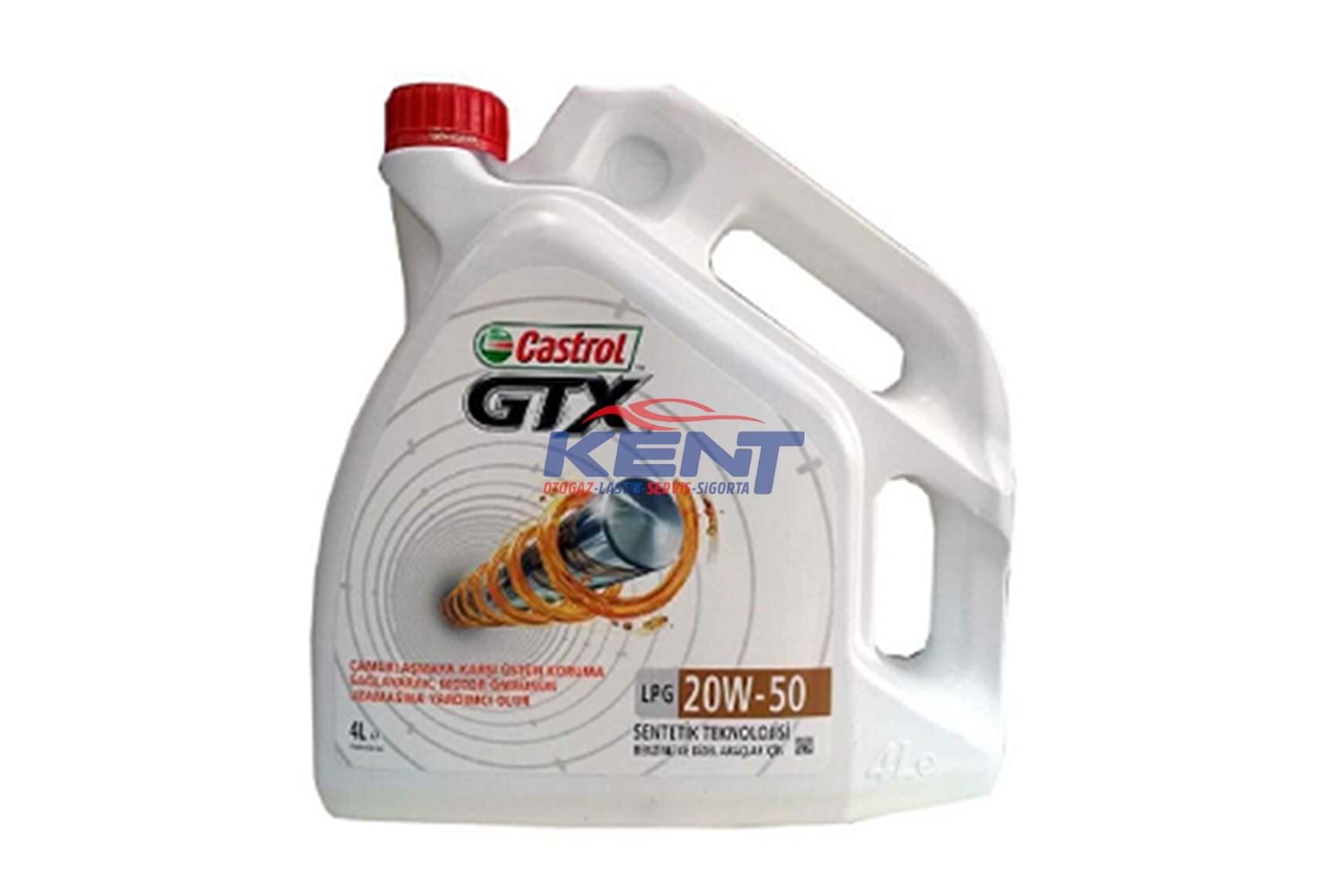 Castrol GTX LPG Motor Yağı 4 lt 20/50