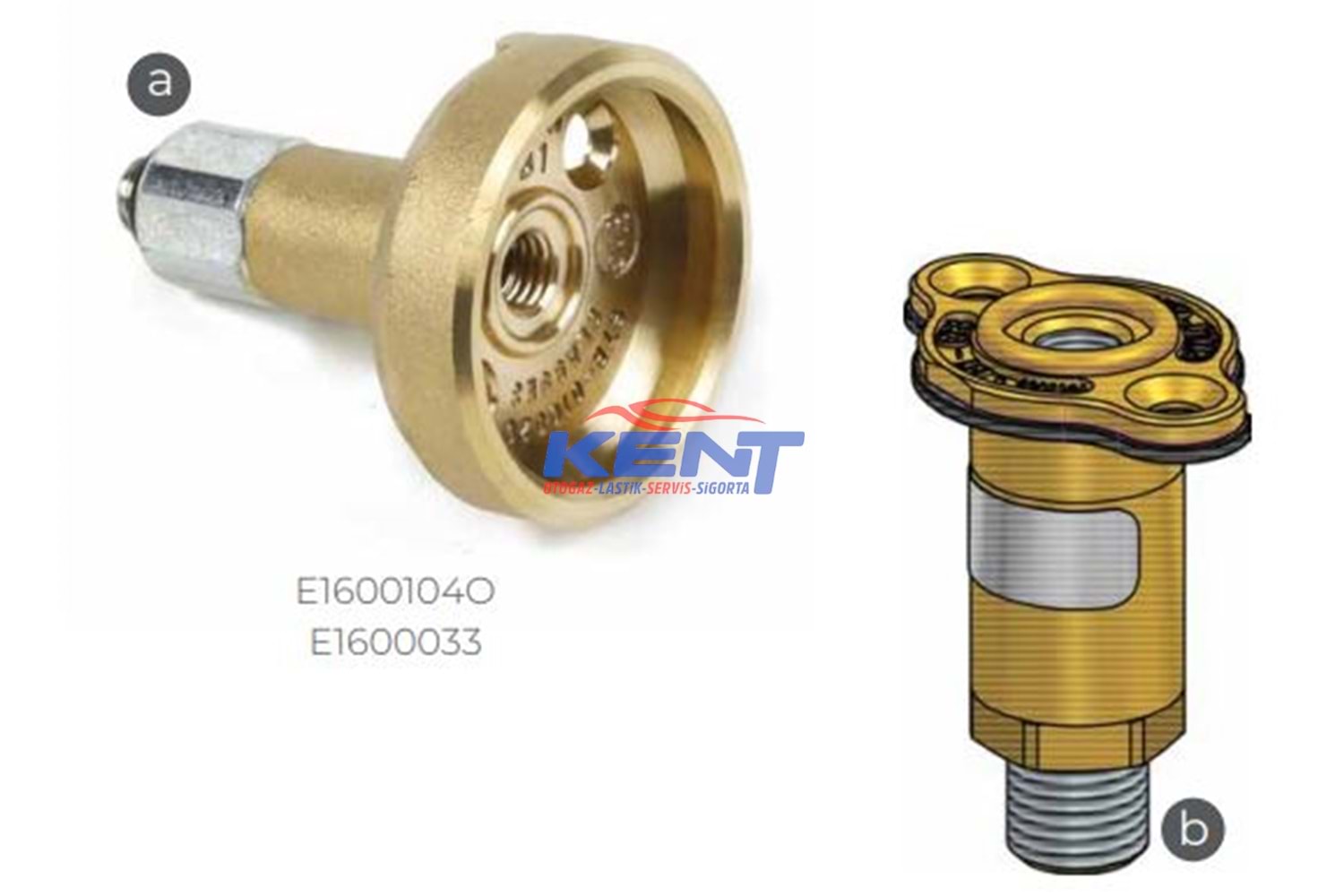 KIT LPG MEK. MLZ. BRC DOLUM UCU 8MM İKİ PARÇALI (Avrupa)