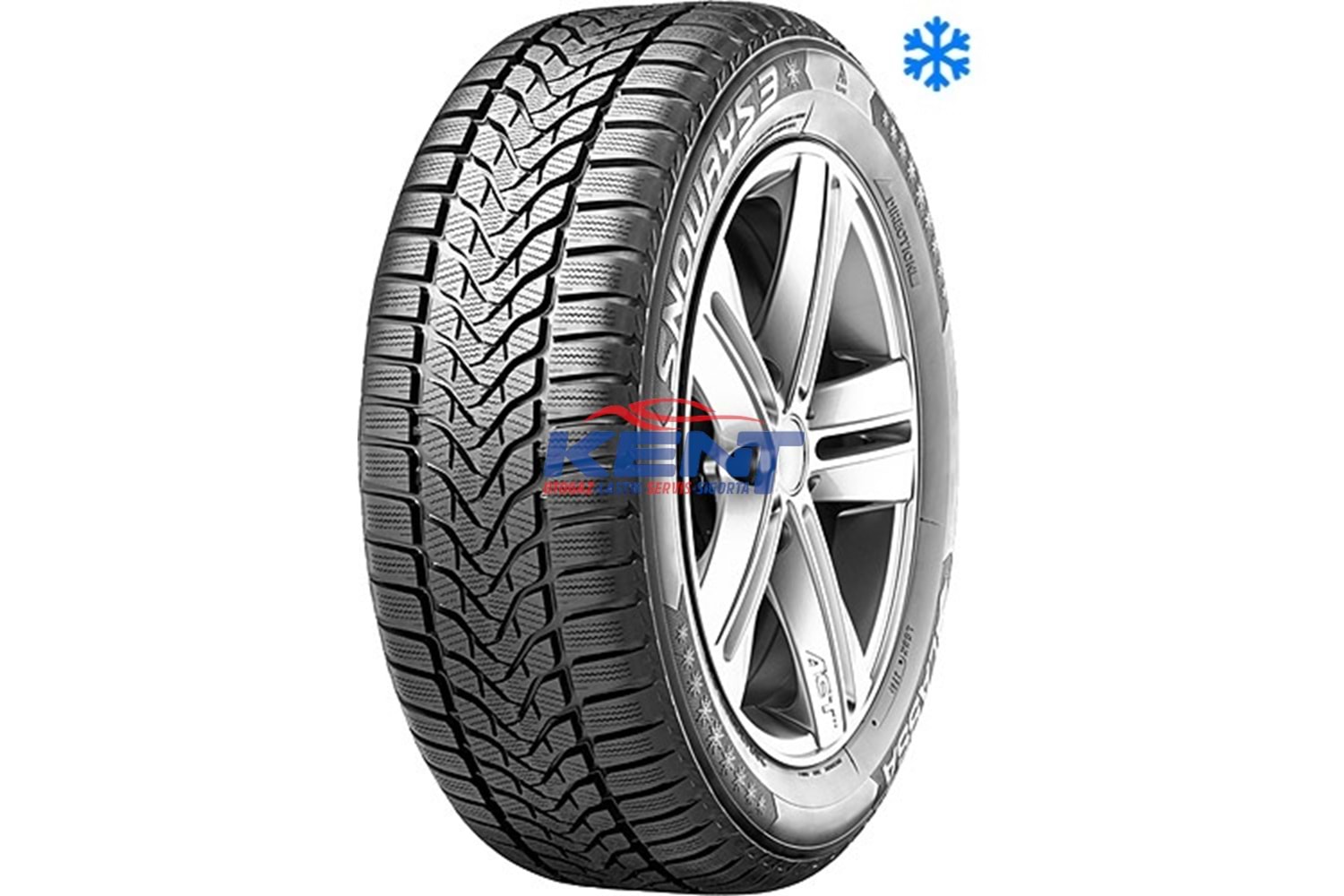 165/80R13 83T SNOWAYS 3 M+S - LASSA