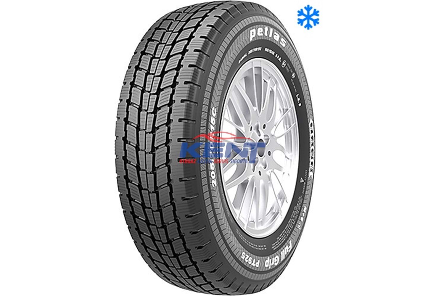155R13C 8PR 90/89N FULLGRIP PT925 M+S