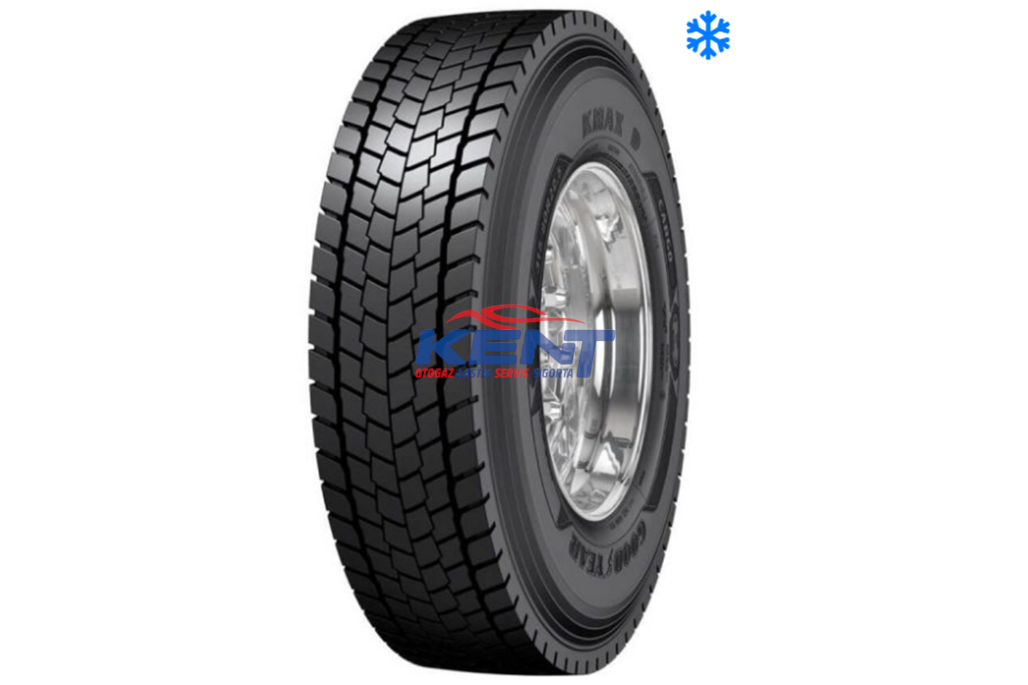 235/75R17.5 132/130M TL KMAX D M+S - GOODYEAR
