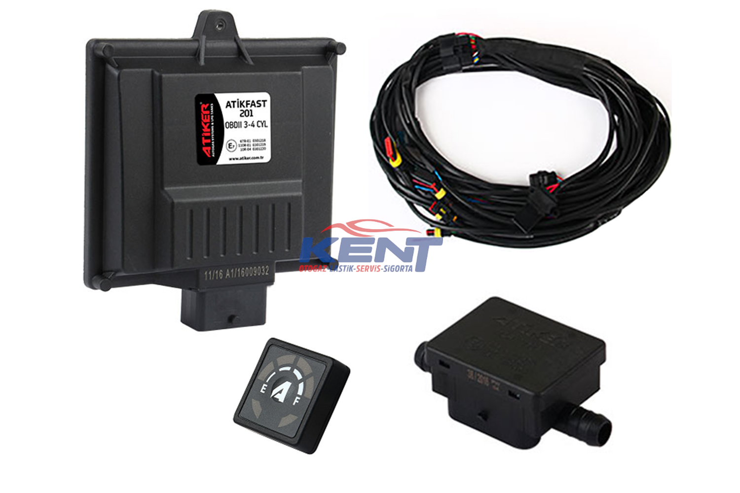 ATİKER Ecu Seti 3-4 Sil. Atikfast OBDII