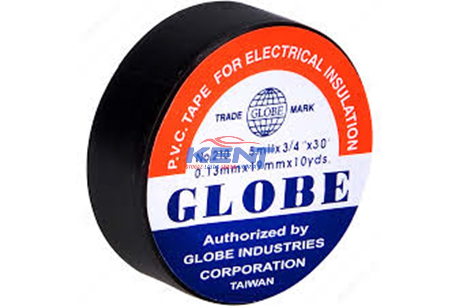 Kablo İzola Bantı Globe Siyah