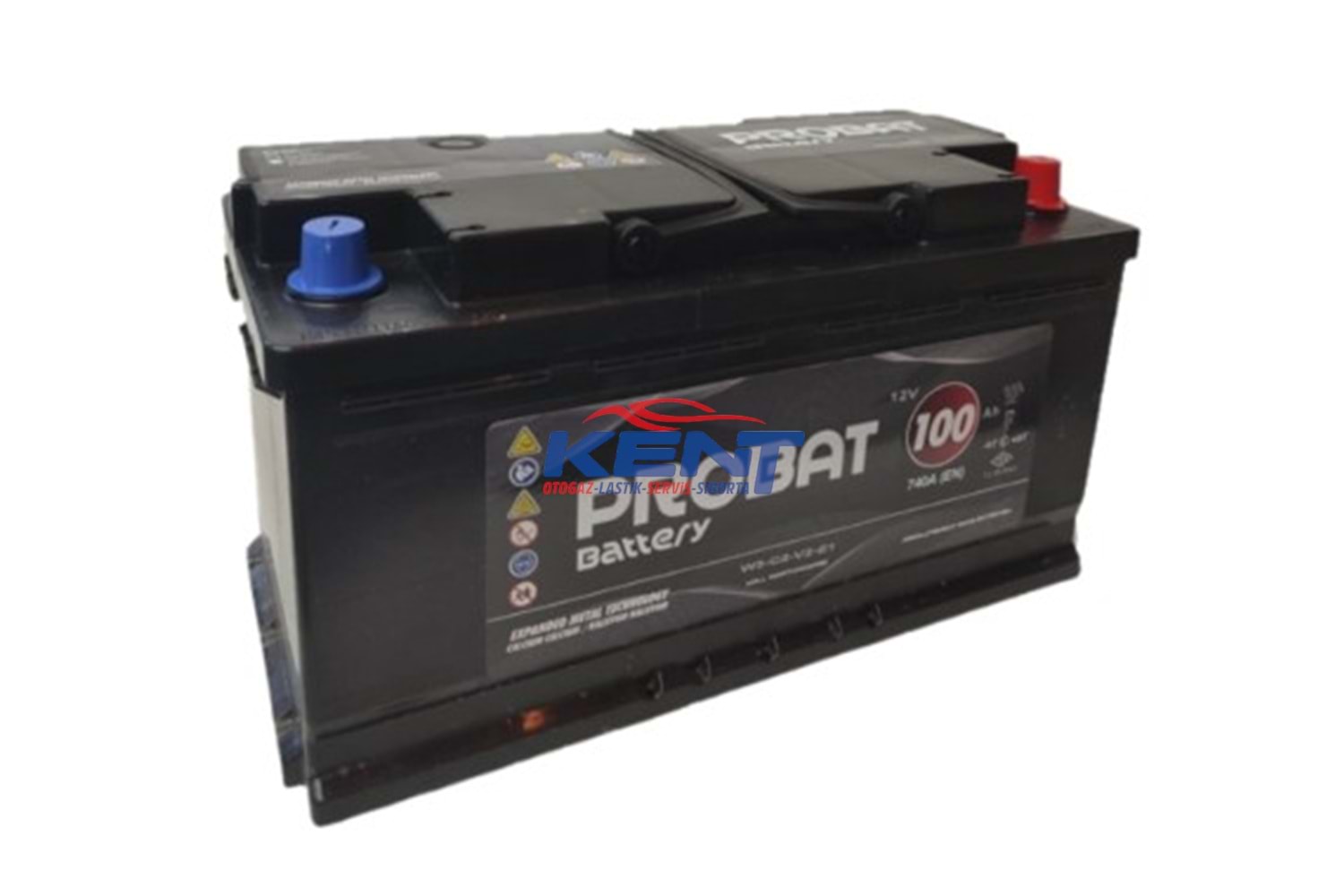 Probat Akü 12V 100 AH ALÇAK
