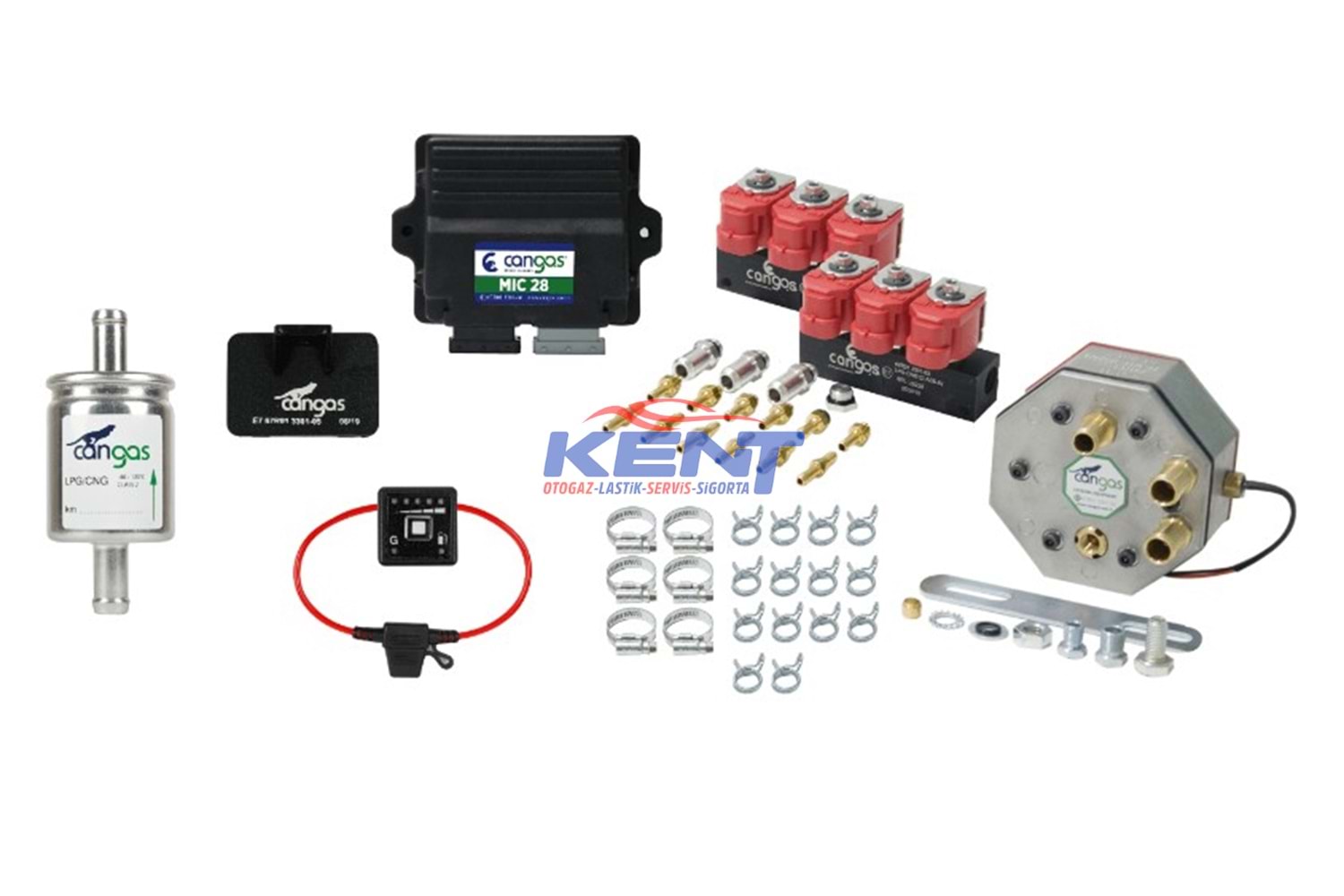 Cangas Mic 28 6 Silindir Ön Kit (Karbiratörlüye Sıralı Kit)