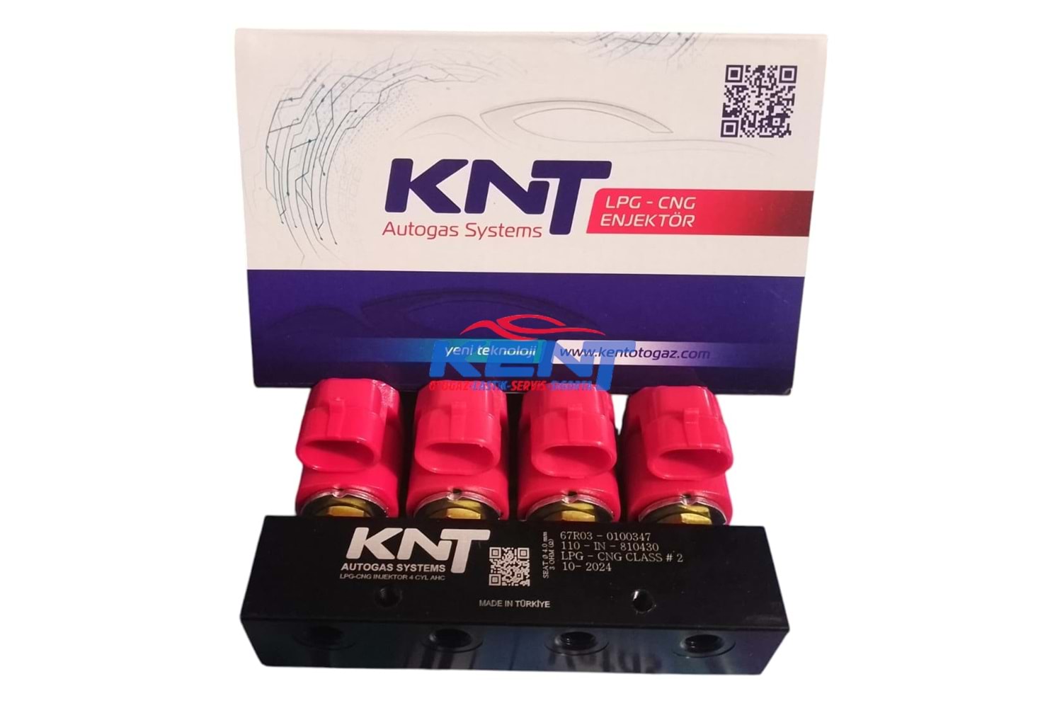 KNT - LPG Enjektör 4 Silindir 3 Ohm