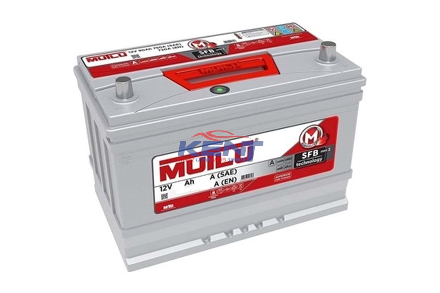 Mutlu Akü 12V 100 AH HD ALÇAK