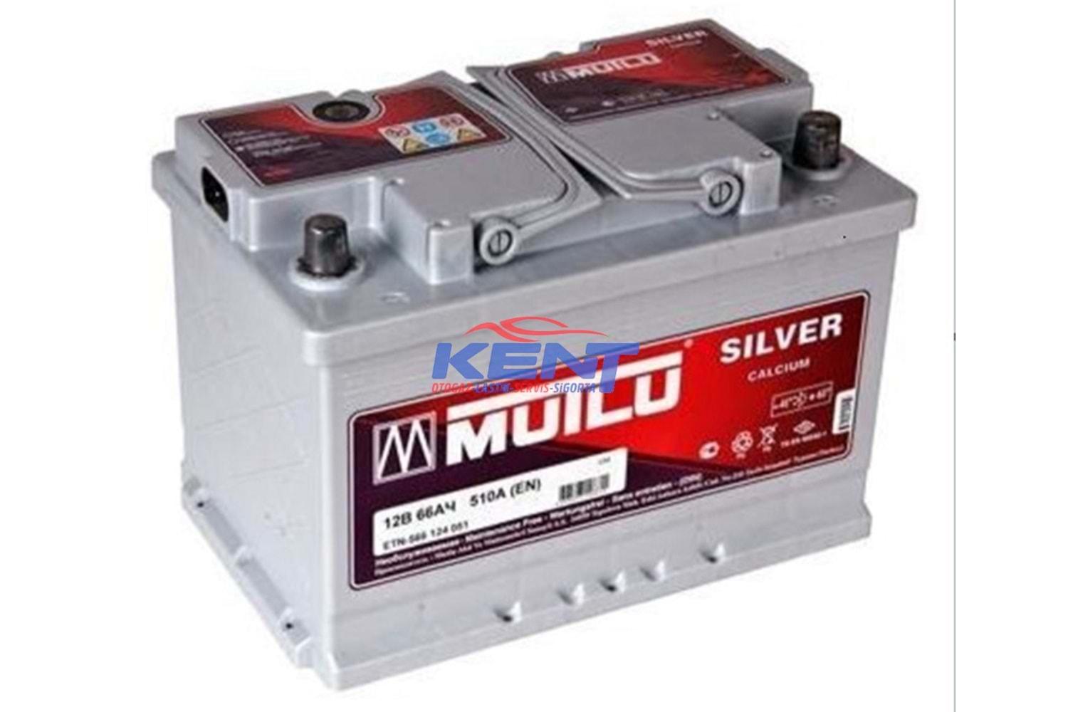 Mutlu Akü 12V 66AH FORD TİPİ ALÇAK