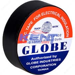 Kablo İzola Bantı Globe Siyah