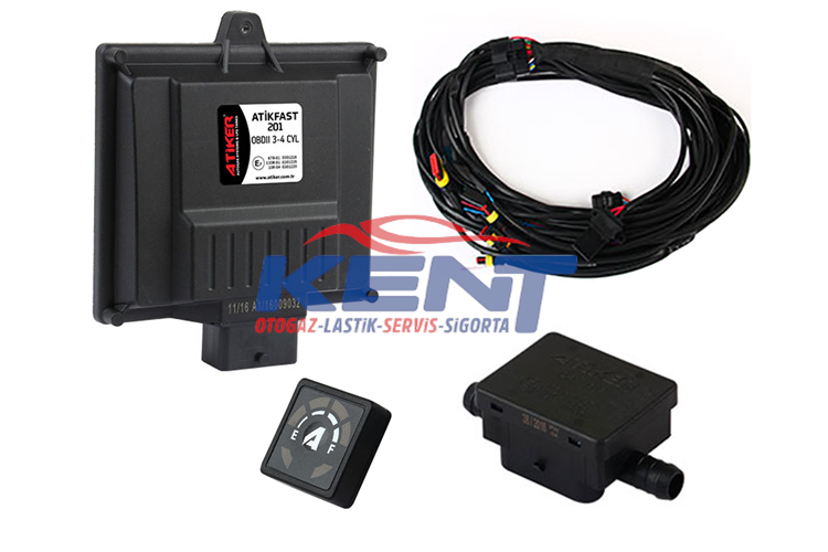 ATİKER Ecu Seti 3-4 Sil. Atikfast OBDII