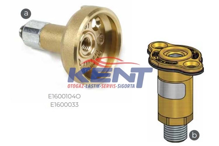 BRC AVRUPA DOLUM AĞZI 8MM İKİ PARÇALI