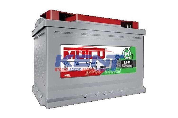 Mutlu Akü 12V 72AH EFB