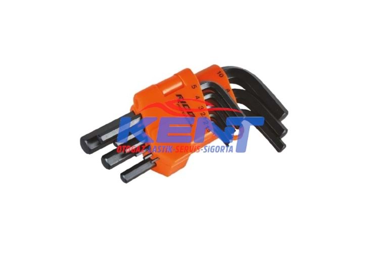 ALYAN Anahtar Takım Düz 9 Pc