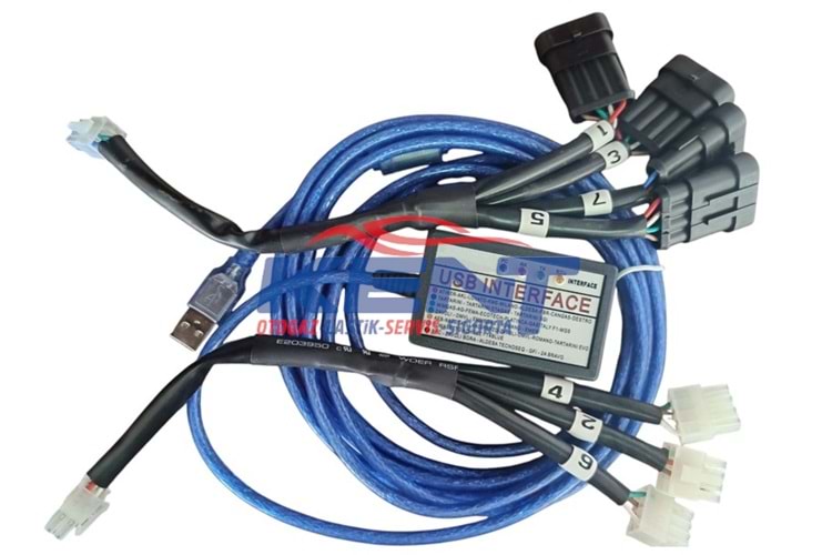 LPG Ayar Kablosu - USB ÇOKLU