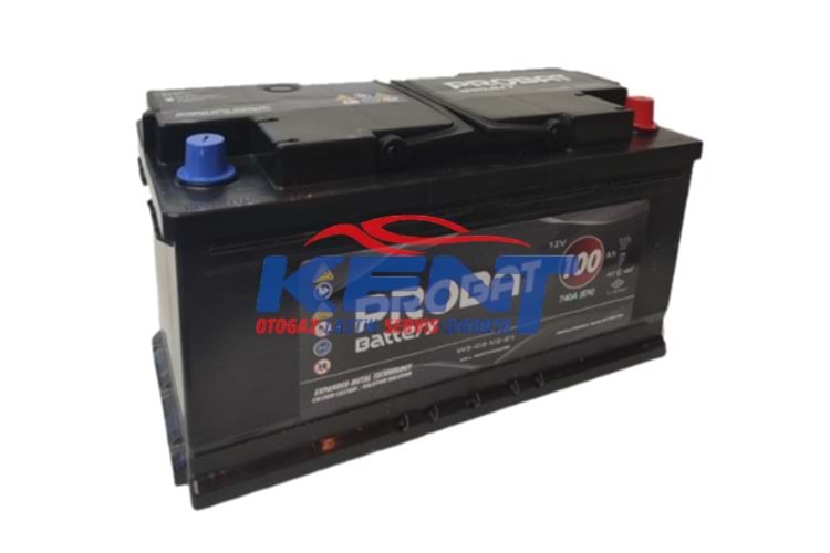 Probat Akü 12V 100 AH ALÇAK